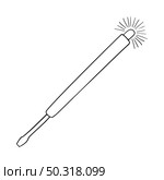 Electricity Test Screwdriver Icon. Hand Drawn Sketch Design. Vector Illustration. Стоковая иллюстрация, агентство Ingram Publishing / Фотобанк Лори
