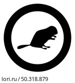 Beaver animal Rodent stand silhouette in circle round black color vector illustration solid outline style simple image. Beaver animal Rodent stand silhouette in circle round black color vector illustration solid outline style image. Стоковая иллюстрация, агентство Ingram Publishing / Фотобанк Лори