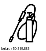Garden Sprayer Icon. Bold outline design with editable stroke width. Vector Illustration. Стоковая иллюстрация, агентство Ingram Publishing / Фотобанк Лори