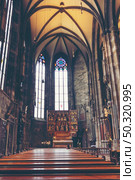 The St Stephen’s cathedral on the central of Vienna, Austria. Стоковое фото, агентство Ingram Publishing / Фотобанк Лори
