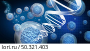 Regenerative medicine and therapeutic stem cell therapy to regrow damaged cells as treatment for disease as multicellular organisms for cellular treatment of injury or arthritis illness due to aging with 3D illustration. Стоковое фото, агентство Ingram Publishing / Фотобанк Лори