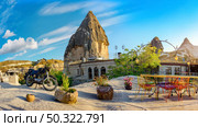 View of the city of Goreme with caves. View of the city of Goreme. Стоковое фото, агентство Ingram Publishing / Фотобанк Лори