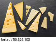 flat lay assortent emmental cheese. Resolution and high quality beautiful photo. flat lay assortent emmental cheese. High quality beautiful photo concept. Стоковое фото, агентство Ingram Publishing / Фотобанк Лори