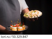 high angle catering food. High resolution photo. high angle catering food. High quality photo. Стоковое фото, агентство Ingram Publishing / Фотобанк Лори