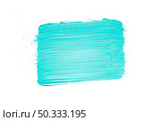blue paint smear white. Стоковое фото, агентство Ingram Publishing / Фотобанк Лори