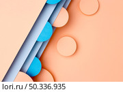 top view colorful paper circles. Стоковое фото, агентство Ingram Publishing / Фотобанк Лори