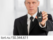 high angle security guard. Стоковое фото, агентство Ingram Publishing / Фотобанк Лори