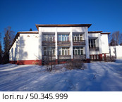 Санаторий Щелыково СТД РФ. Крпус 3 Берендей. Зима. Редакционное фото, фотограф Михаил Белый / Фотобанк Лори