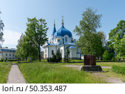 Храм Николая Чудотворца, построенный в 19 веке. Памятник культурного наследия Республики Карелия. Город Сортавала. Редакционное фото, фотограф Румянцева Наталия / Фотобанк Лори