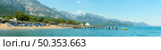 Mediterranean beach sea and mountains in turkish Kemer. Стоковое фото, агентство Ingram Publishing / Фотобанк Лори