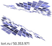 Checkered abstract background in Very Peri color. Modern techno business design. Vector illustration. Стоковая иллюстрация, агентство Ingram Publishing / Фотобанк Лори