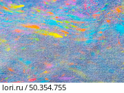 jeans staining spots color powder. Стоковое фото, агентство Ingram Publishing / Фотобанк Лори