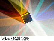 colorful light prisms reflection. Стоковое фото, агентство Ingram Publishing / Фотобанк Лори