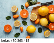 top view assortment healthy food immunity boosting. Стоковое фото, агентство Ingram Publishing / Фотобанк Лори