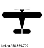 Propeller aircraft retro vintage small plane single engine icon black color vector illustration image flat style simple. Propeller aircraft retro vintage small plane single engine icon black color vector illustration image flat style. Стоковая иллюстрация, агентство Ingram Publishing / Фотобанк Лори