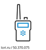 Portable Radio Icon. Editable Bold Outline With Color Fill Design. Vector Illustration. Стоковая иллюстрация, агентство Ingram Publishing / Фотобанк Лори