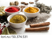 mix organic seeds food powder high view. Стоковое фото, агентство Ingram Publishing / Фотобанк Лори