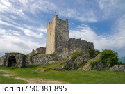 Башня старинной Анакопийской крепости. Новый Афон, Абхазия. Стоковое фото, фотограф Анна Карасева / Фотобанк Лори