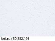 High density foam layer featuring varied sized bubbles forming intricate white pattern suited for cleaning concept backgrounds, cosmetic adverts, product photography staging. Стоковое AI-изображение, AI-художник Павел Муравьев / Фотобанк Лори