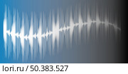 Equalizer on a gradient background blue gray. Стоковая иллюстрация, иллюстратор Елена Смыкова / Фотобанк Лори