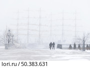 Метель во Владивостоке. Редакционное фото, фотограф Вячеслав Иванов / Фотобанк Лори