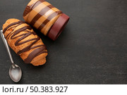 chocolate pastry sweet spread. Стоковое фото, агентство Ingram Publishing / Фотобанк Лори