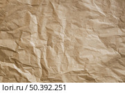 Great background made with a crumpled old paper. Стоковое фото, агентство Ingram Publishing / Фотобанк Лори