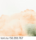 watercolour salmon tones paint abstract background. Стоковое фото, агентство Ingram Publishing / Фотобанк Лори