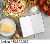 top view assortment tasty food 2. Стоковое фото, агентство Ingram Publishing / Фотобанк Лори