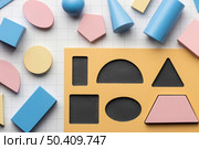 top view geometric shapes 5. Стоковое фото, агентство Ingram Publishing / Фотобанк Лори