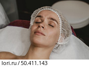 getting cosmetic treatment spa. Стоковое фото, агентство Ingram Publishing / Фотобанк Лори