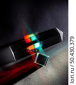 flat lay abstract lights prism effect. Стоковое фото, агентство Ingram Publishing / Фотобанк Лори