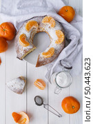 epiphany day desserts with orange sugar. Стоковое фото, агентство Ingram Publishing / Фотобанк Лори