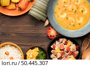 view brazilian food arrangement. Стоковое фото, агентство Ingram Publishing / Фотобанк Лори