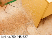 wooden little pieces floor. Стоковое фото, агентство Ingram Publishing / Фотобанк Лори