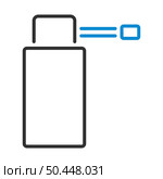 Inhalator Icon. Editable Bold Outline With Color Fill Design. Vector Illustration. Стоковая иллюстрация, агентство Ingram Publishing / Фотобанк Лори
