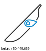 Knife Scabbard Icon. Editable Bold Outline With Color Fill Design. Vector Illustration. Стоковая иллюстрация, агентство Ingram Publishing / Фотобанк Лори