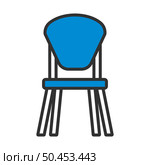 Child Chair Icon. Editable Bold Outline With Color Fill Design. Vector Illustration. Стоковая иллюстрация, агентство Ingram Publishing / Фотобанк Лори