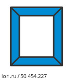 Picture Frame Icon. Editable Bold Outline With Color Fill Design. Vector Illustration. Стоковая иллюстрация, агентство Ingram Publishing / Фотобанк Лори