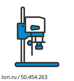Icon Of Photo Enlarger. Editable Bold Outline With Color Fill Design. Vector Illustration. Стоковая иллюстрация, агентство Ingram Publishing / Фотобанк Лори