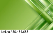 Banner web template abstract green diagonal stripes and lines weaves on green background space for your text. Vector illustration. Стоковая иллюстрация, агентство Ingram Publishing / Фотобанк Лори