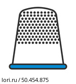 Tailor Thimble Icon. Editable Bold Outline With Color Fill Design. Vector Illustration. Стоковая иллюстрация, агентство Ingram Publishing / Фотобанк Лори