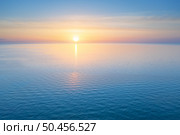 Sundown on the sea. Nature background composition. Стоковое фото, агентство Ingram Publishing / Фотобанк Лори