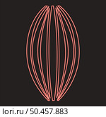 Neon muscle red color vector illustration image flat style light. Neon muscle red color vector illustration image flat style. Стоковая иллюстрация, агентство Ingram Publishing / Фотобанк Лори