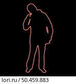 Neon male picking in ear using finger Male clearing earwax Clean body concept Caring for cleanliness idea Hygiene Cleanup hygienic red color vector illustration image flat style light. Neon male picking in ear using finger Male clearing earwax Clean body concept Caring for cleanliness idea Hygiene Cleanup hygienic red color vector illustration image flat style. Стоковая иллюстрация, агентство Ingram Publishing / Фотобанк Лори