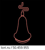Neon ultrasound scanner Medical scanning diagnostic equipment echograpy Sonogram Ultrasonic research device red color vector illustration image flat style light. Neon ultrasound scanner Medical scanning diagnostic equipment echograpy Sonogram Ultrasonic research device red color vector illustration image flat style. Стоковая иллюстрация, агентство Ingram Publishing / Фотобанк Лори