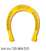 Horseshoe icon. Symbol of Lucky Irish beer festival St Patrick’s day. Vector Illustration. Стоковая иллюстрация, агентство Ingram Publishing / Фотобанк Лори