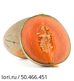Juicy honeydew melon on a white background. Стоковое фото, агентство Ingram Publishing / Фотобанк Лори