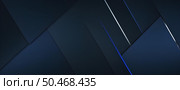 Minimalistic dark blue background. With geometric lines. Стоковое AI-изображение, AI-художник Анастасия / Фотобанк Лори