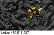 Discovering Value When investing as a gold valuable resource discovery in an unexpected place as a coal mine for a business metaphor and new opportunity for wealth and explore opportunities. Стоковое фото, агентство Ingram Publishing / Фотобанк Лори